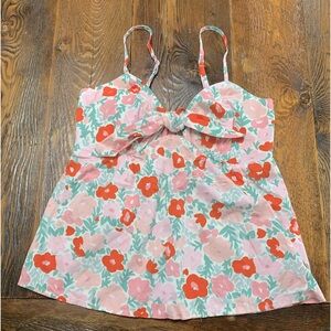 Free Assembly Floral Tank Top